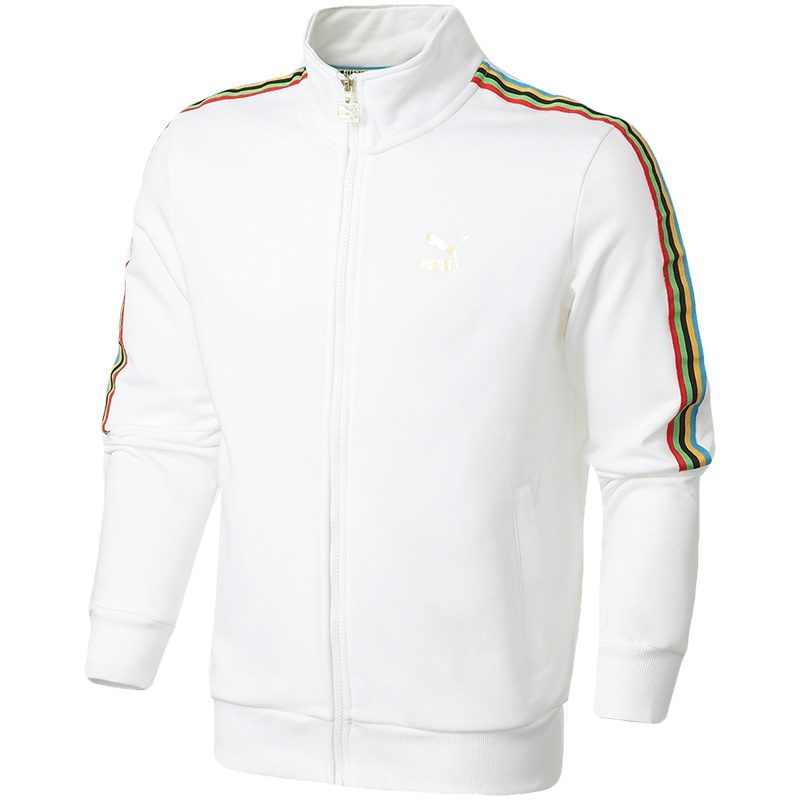 PUMA彪马男装运动服休闲针织立领外套599293