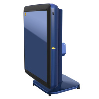 全自动麻将四口机 欧佰私 (名世)系列 折叠款S500 蓝色 全自动静音机 带USB手机充电 静音台面布