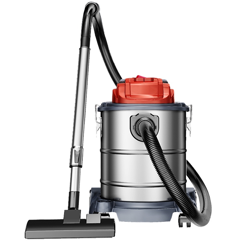 杰诺吸尘器JN302家用小型大功率干湿吹三用桶式吸尘吸水机地宾馆超市办公室用 20升 水过滤豪华版