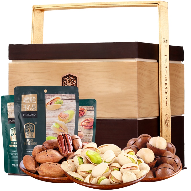 臻味 环球尊享 坚果精品礼盒1570g