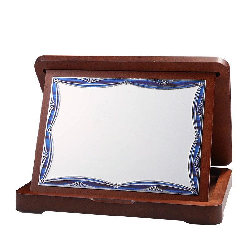 SCP SCP0058 23*18.5CM创意木质铝片奖牌荣誉牌工作表彰纪念牌 (个)