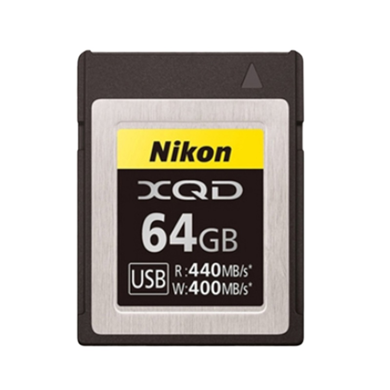 尼康(Nikon) MC-XQ64G XQD存储卡 适用于单反微单相机 D5、D850、Z6、Z7、Z6II、Z7II等