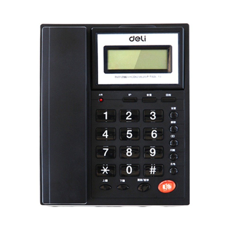 得力(deli) M 786电话机(黑)(1台)