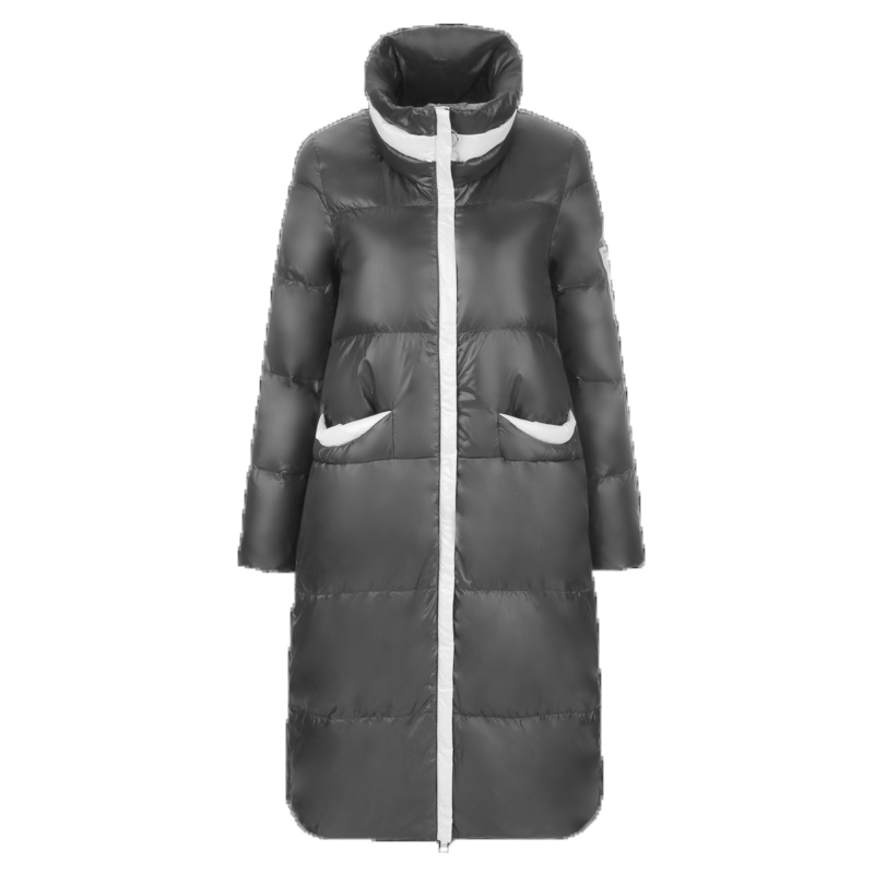 高梵羽绒服女中长款2019新款时尚白鸭绒百搭休闲时尚韩版冬季外套