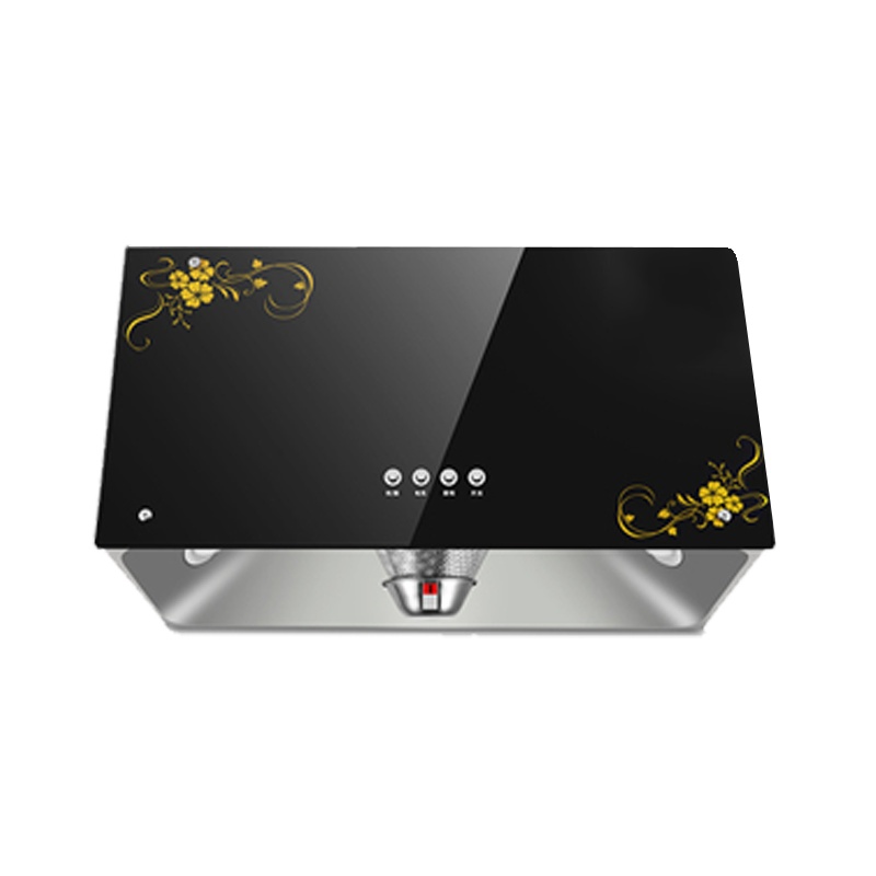 大吸力英喜好太太抽油烟机家用厨房单油烟机 经典老式中式深罩吸油烟机 顶吸大吸力自动清洗简易机械按键开关脱排抽油烟机