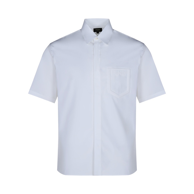 FENDI 男士 棉质短袖衬衫FS0968 AF04