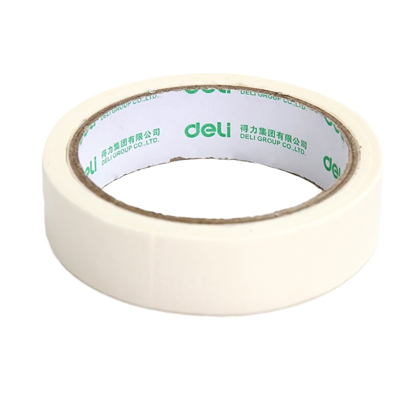 得力 30670美纹纸胶带24mm*20y*14(微黄)