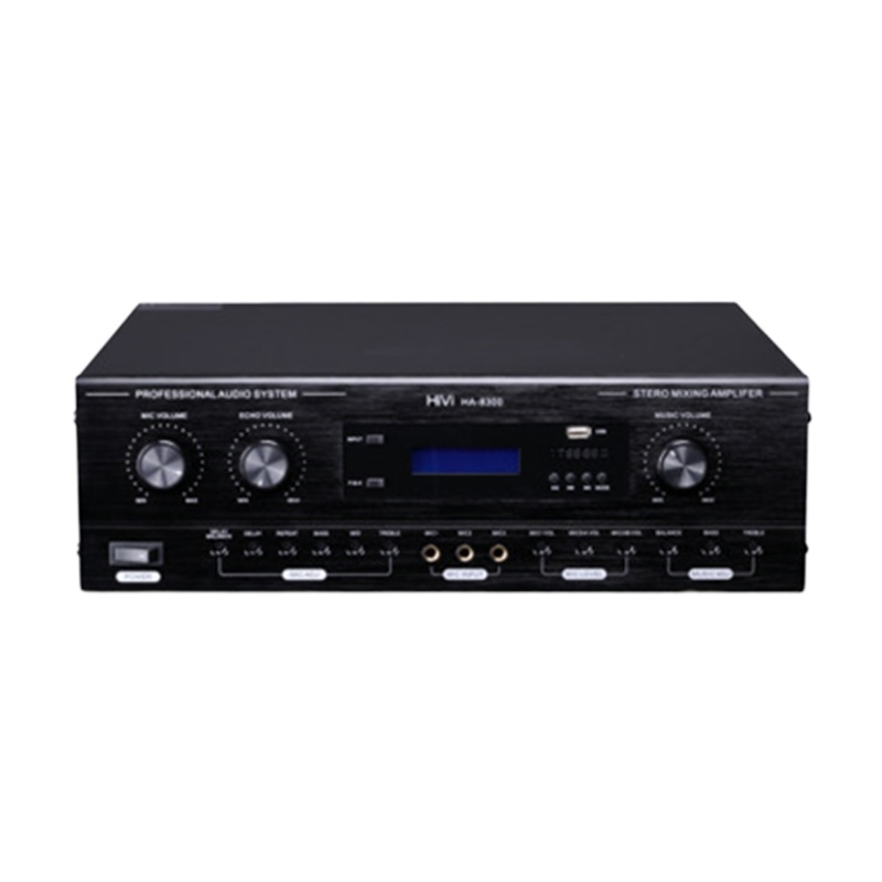 Hivi/惠威 HA-8300卡拉OK大功率功放KTV合并式防啸叫蓝牙读U盘