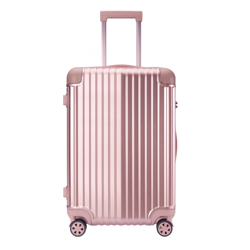 ELLE HOMME新款时尚拉链箱国际通用海关锁防撞尼龙包角旅行箱EH1916 24寸