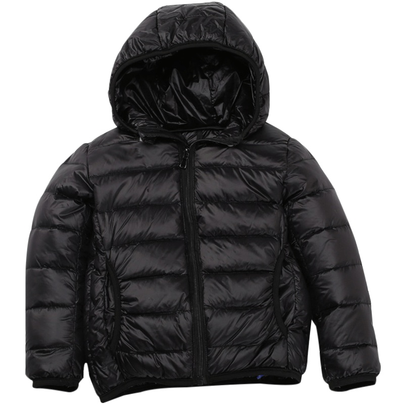 三极户外(Tripolar) TP5368 儿童羽绒服轻薄春秋冬季立领休闲时尚短款白鸭绒羽绒服