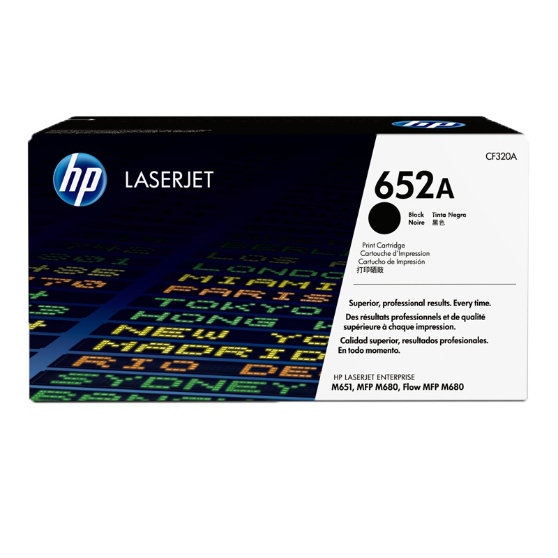 惠普 652A 硒鼓(CF320A) 11500 页 黑色 (适用 M775DN/M775Z/M775F) (支)