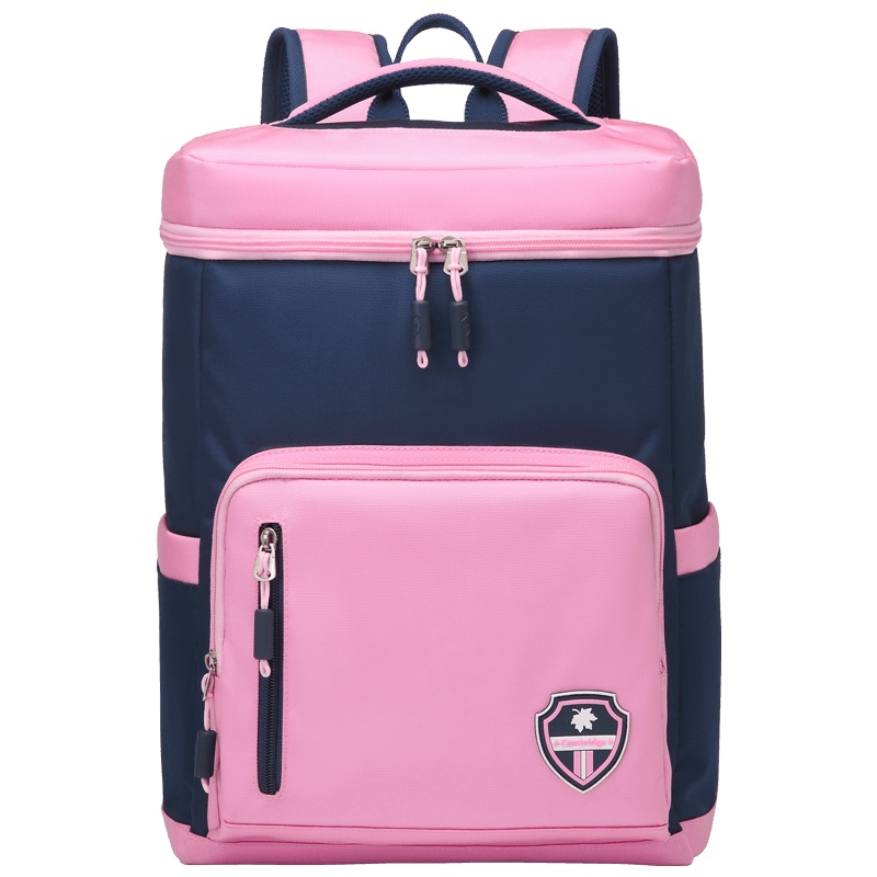 高尔夫GOLF小学生休闲书包轻便时尚大容量女生书包女童夜光反光条双肩背包