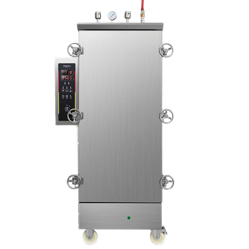 德玛仕(DEMASHI)高原蒸饭柜商用 电蒸柜蒸饭车 工程定制 10盘KZ-100G[380V高压蒸汽 高原地区可用]