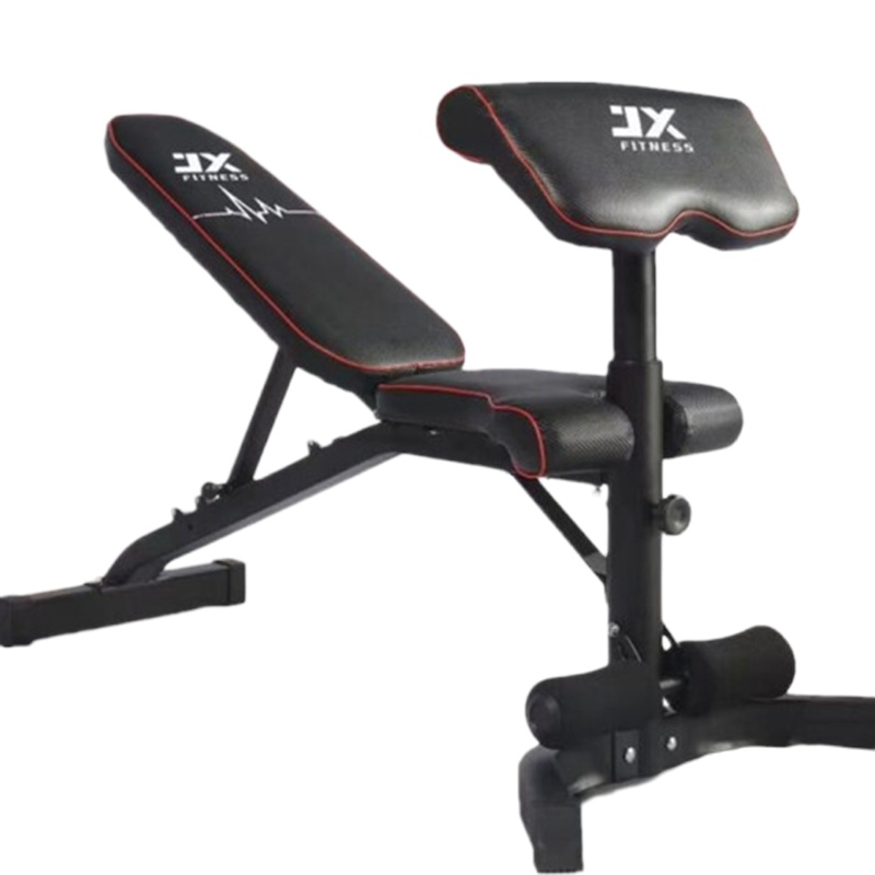 军霞(JUNXIA)JX-720 多功能仰卧板 靠背可调节/坐垫角度可调节/1440*1210*800mm