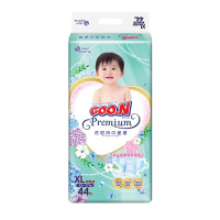 大王（GOO.N）环贴式纸尿裤/尿不湿花信风系列加大号XL44片