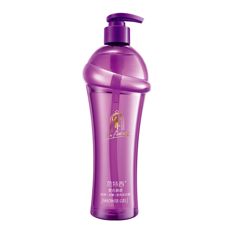 范特西紫色魅惑水润净肤美肌沐浴露沐浴乳留香高端香水味男女家庭装正品沐浴露专柜