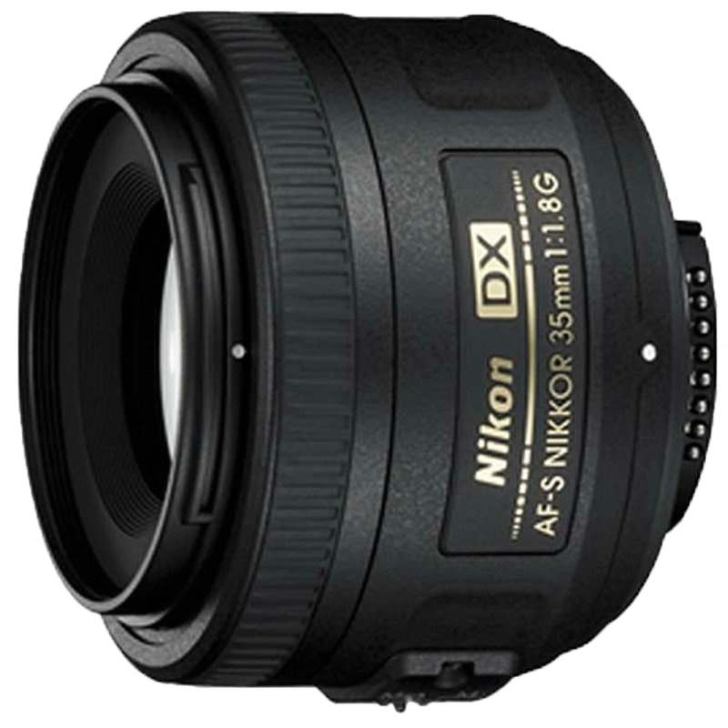 尼康(Nikon) AF-S DX 35mm f/1.8G 广角定焦镜头 尼康卡口 52mm口径