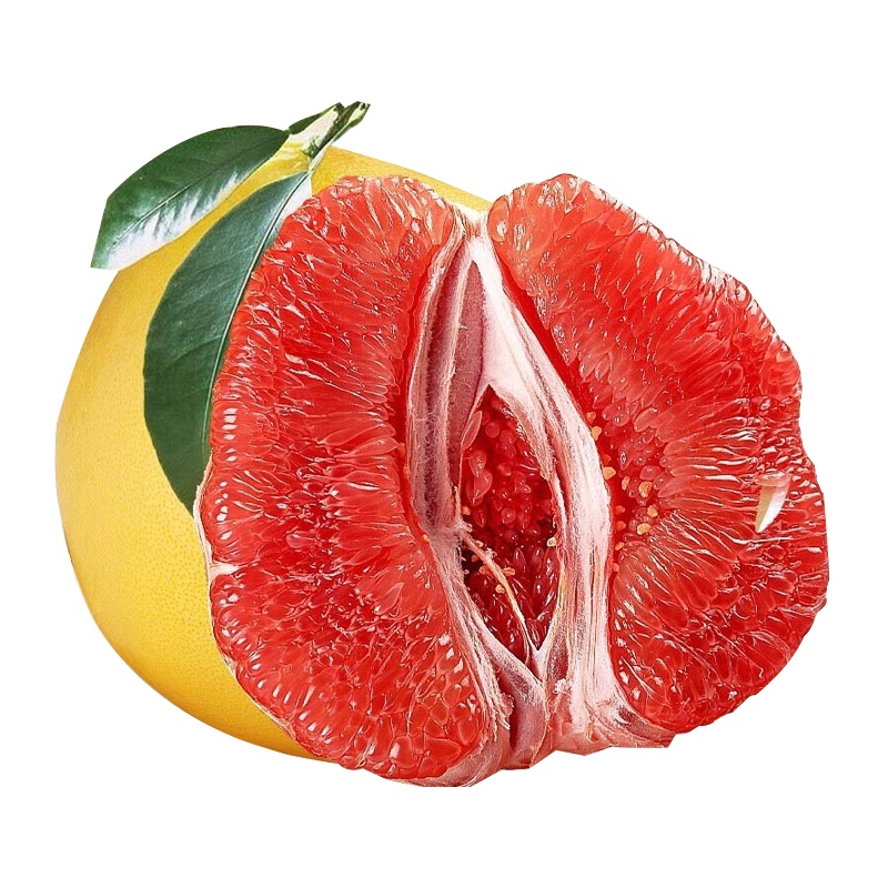 现摘三红柚子2枚大果净7.5-8.5斤 新鲜柚子 自营水果应季新鲜水果