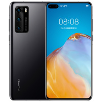 华为(HUAWEI) 华为P40 5G版 6GB+128GB 亮黑色 麒麟990 5G SoC芯片 5000万超感知徕卡三摄 30倍数字变焦 移动联通电信全网通5G手机