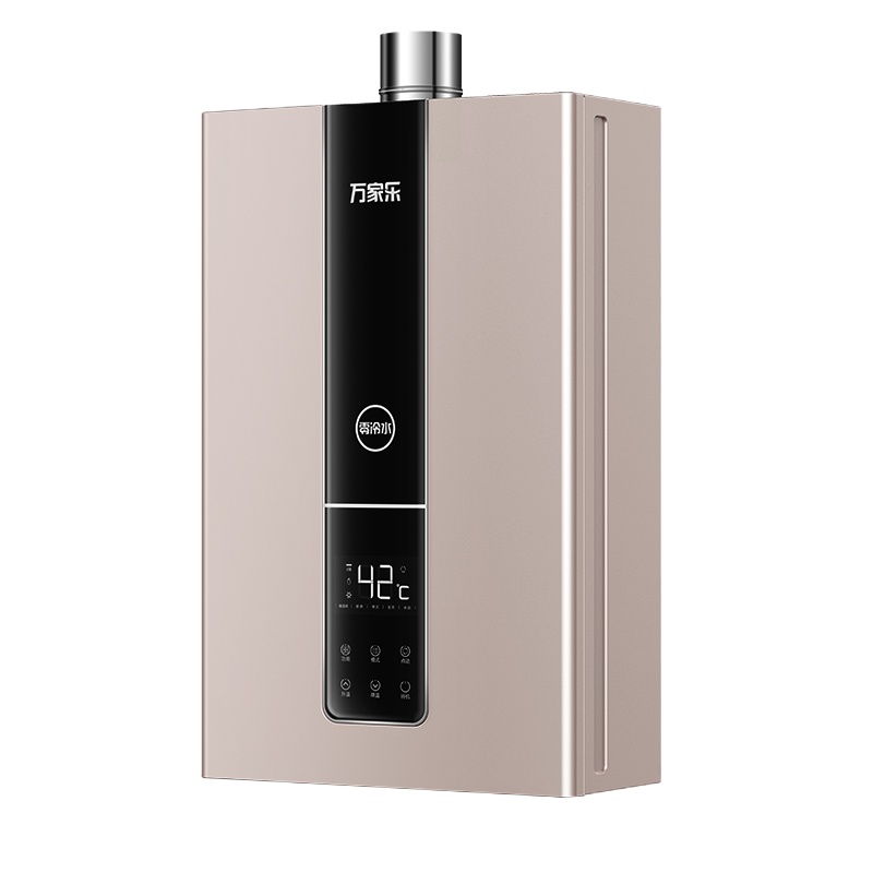 万家乐 JSQ30-D9 16升零冷水燃气热水器(天然气)智能防冻随温感三巡航模式厨房模式8年质保