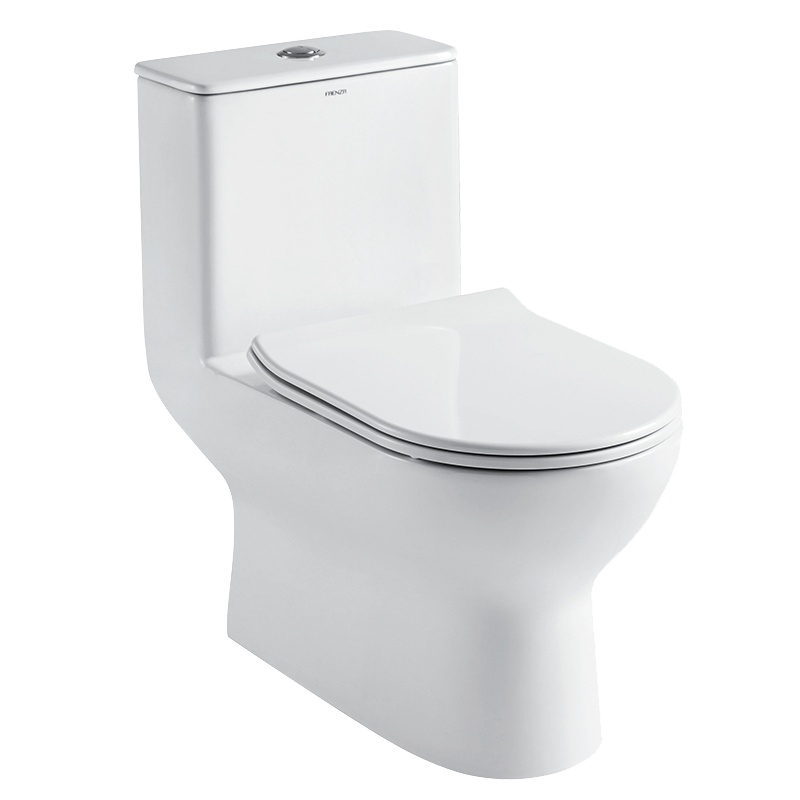 法恩莎卫浴马桶家用卫生间坐厕超静不挂污脲醛盖板FB16120坐便器