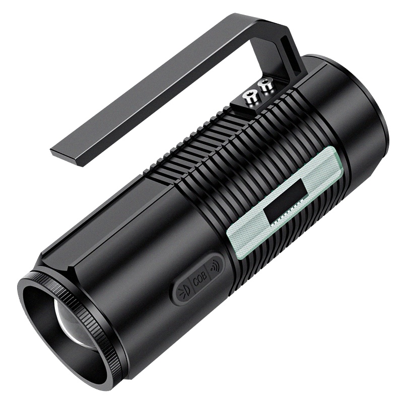 神火钓鱼灯夜钓灯GF03防水强光手电筒蓝光超亮大功率四光源长续航变焦探照灯