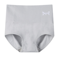 猫人女士无痕高腰美体高弹内裤新款舒适三角裤女式三条装