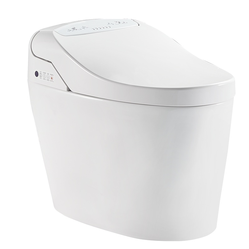 日本津上 智能马桶 一体机即热式遥控全自动冲水超漩式烘干无水箱智能座便器电动马桶体式座便器坑距300MM/400MM