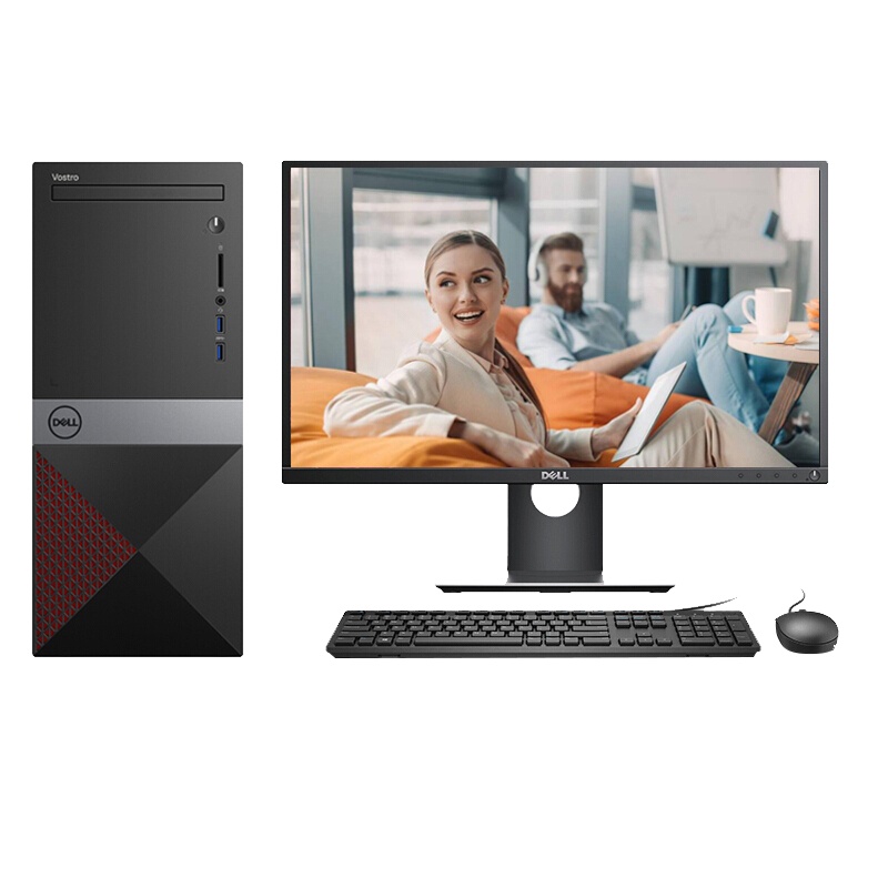 戴尔(DELL)成就Vostro 3670-R18N7R 21.5台式电脑