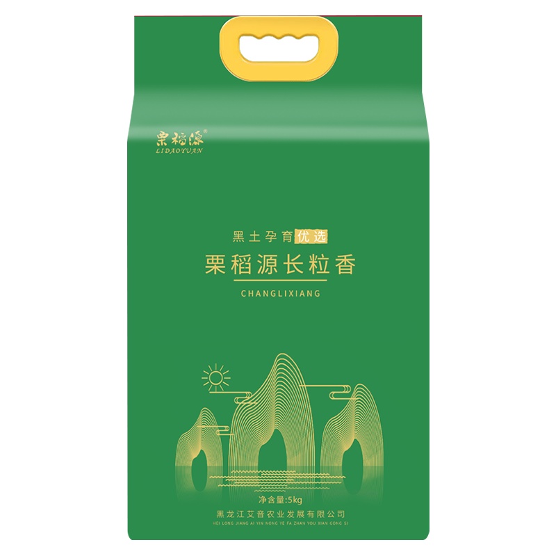 栗稻源 东北大米 新米五常优选长粒香米粳米 非五常稻花香米真空包装5kg 免邮