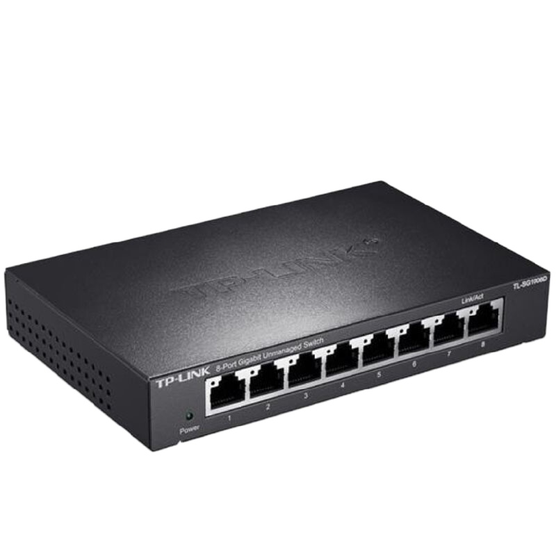 TP-LINK TL-SG1008D 普联8口千兆以太网交换机