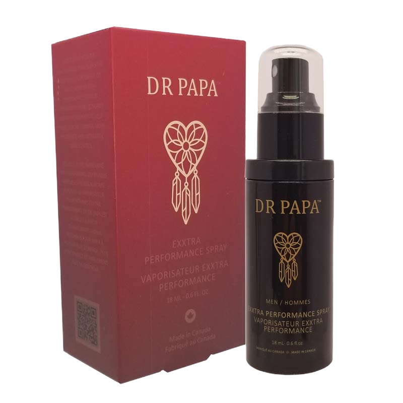 DRPAPA加拿大进口男用延时喷剂喷雾男性外用延长不麻木延迟喷剂液非印度神油 非口服偉哥 成人情趣性用品人体润滑延时湿巾