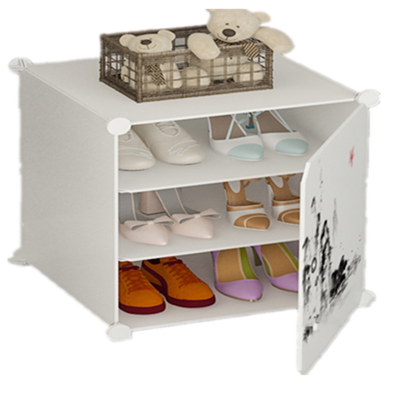 鞋架子鞋柜简易家用收纳神器防尘多层室内好看经济型放门口大容量巧妈邦