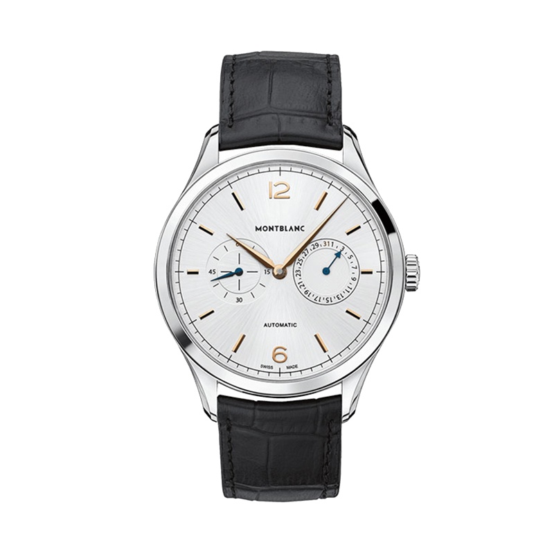 万宝龙(Montblanc)手表传承系列皮带自动机械男士手表U0114872