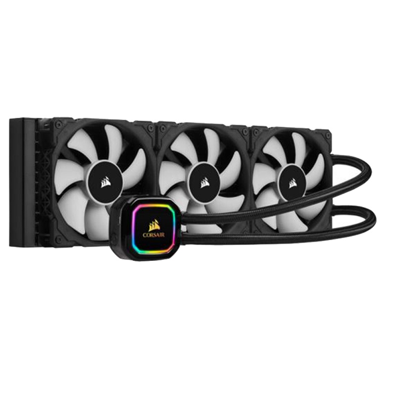 美商海盗船 (USCORSAIR) H150i RGB PRO XT 水冷CPU散热器（360mm冷排/三磁悬浮风扇)