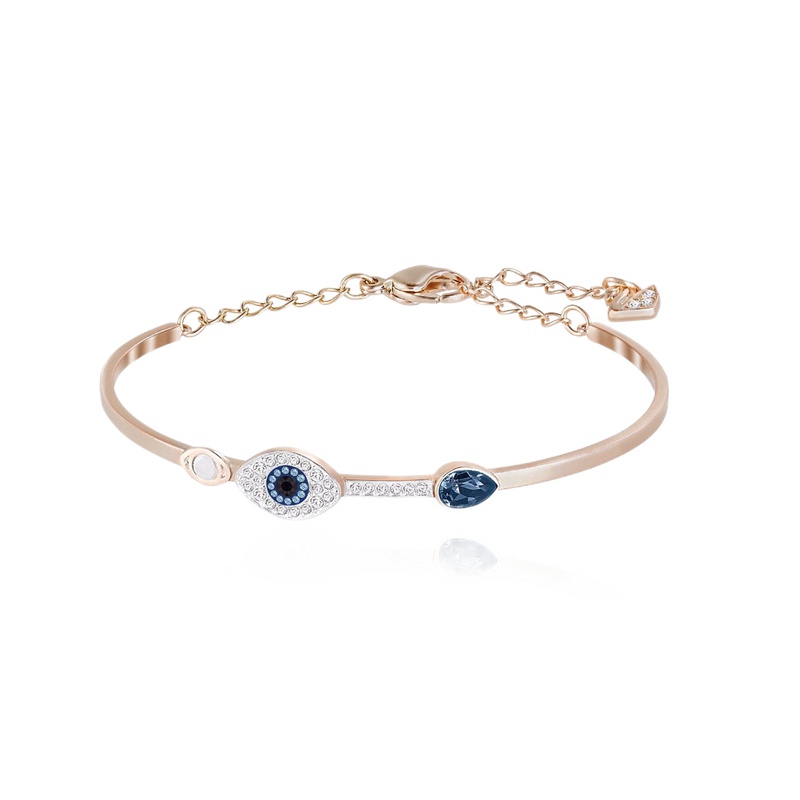 SWAROVSKI 施华洛世奇 人造水晶恶魔之眼女士手镯轻奢饰品 5171991