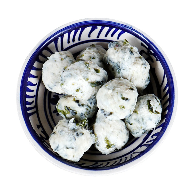 [满150-60 大包装]千渔旺 手打制作新鲜紫菜马鲛鱼丸2斤速冻火锅丸子肉类丸海鲜火锅食材辅料关东煮麻辣烫食材