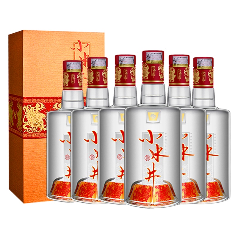 水井坊 小水井 52度 500mL*6瓶 整箱装 浓香型白酒