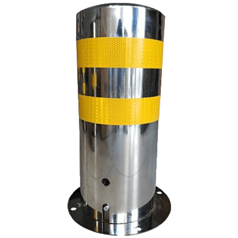 隔离墩不锈钢警示柱219管径停车桩不锈钢立柱通道防护栏隔离柱防撞分流桩安心抵