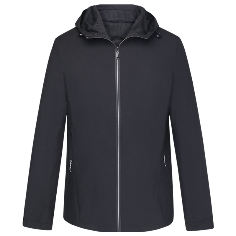 HODO红豆男装 男士夹克 秋季商务简约时尚休闲舒适连帽夹克男外套