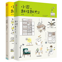 小家越住越大1、2套装2册 逯薇著 搞定居住烦恼 攻克中国式住宅收纳难题 断舍离生活整理术 家居设计整理收纳要