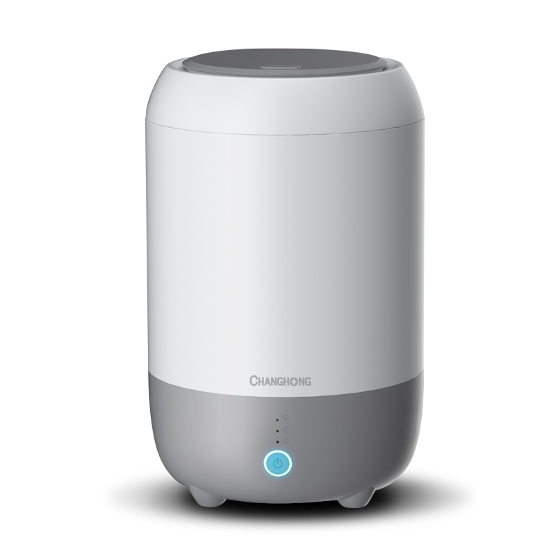 长虹(CHANGHONG)加湿器JS28-Q02白色 5L大容量 卧室按键式恒湿加湿型 有雾加湿机