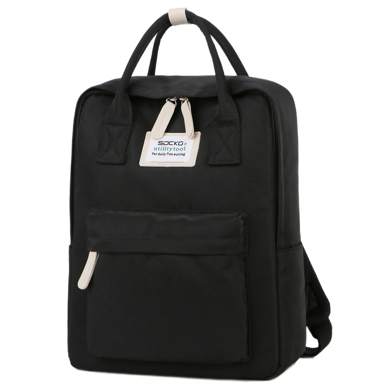 圣兰戈(SOCKO)笔记本电脑包女14寸双肩背包适用华为荣耀苹果13.3小米12.5联想小新Air Pro13学生书包