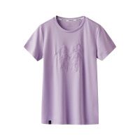 可隆 女士常青树图案圆领T恤 LKRT9MN120