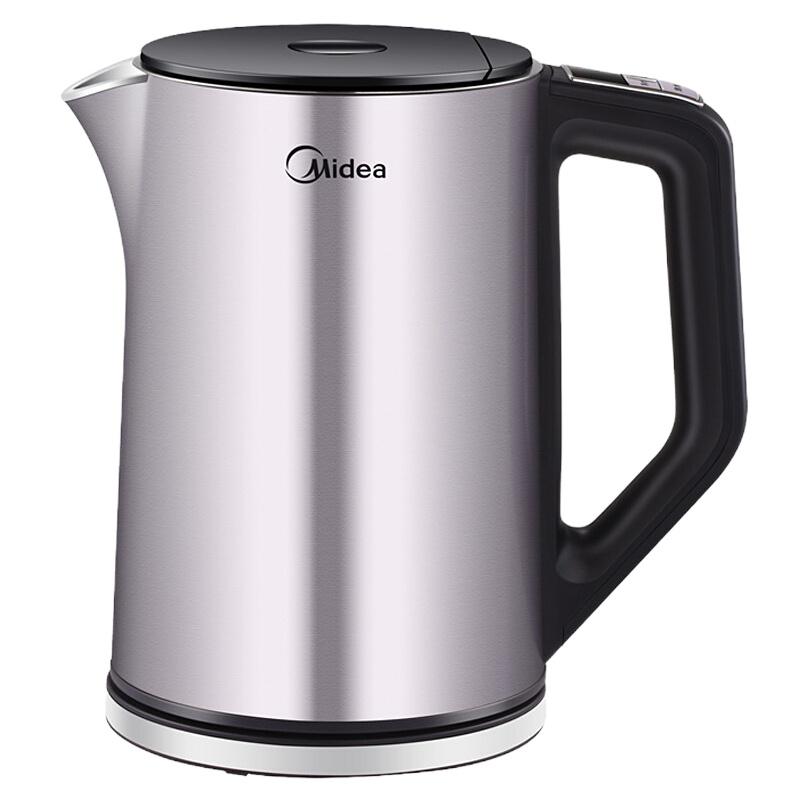 美的/Midea HE1504a 1.5L电热水壶 四段选温 双层防烫 全钢无缝
