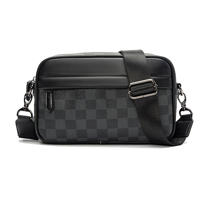 古思奇男单肩包斜挎包腰包休闲背包男士胸包挎包男包