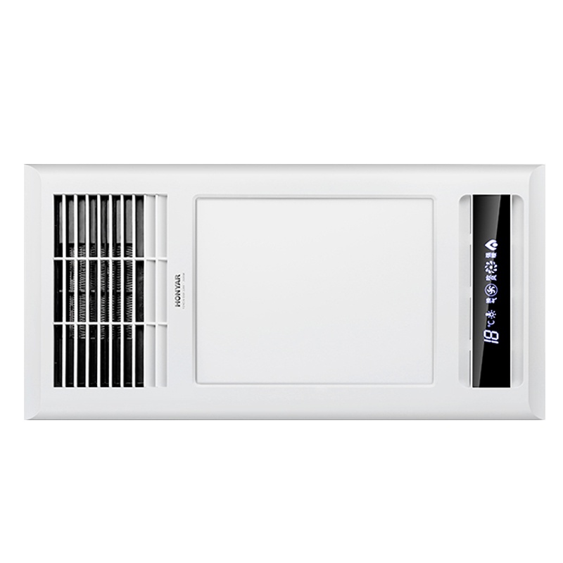 鸿雁(HONYAR)浴霸双电机风暖浴霸集成吊顶 PTC制暖+换气+吹风+LED照明+液晶显示FZHZ26-D18