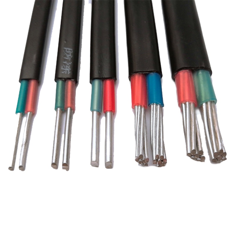 江北防老化 铝芯橡皮绝缘黑色电缆线 BLXY 50平方 100米/盘