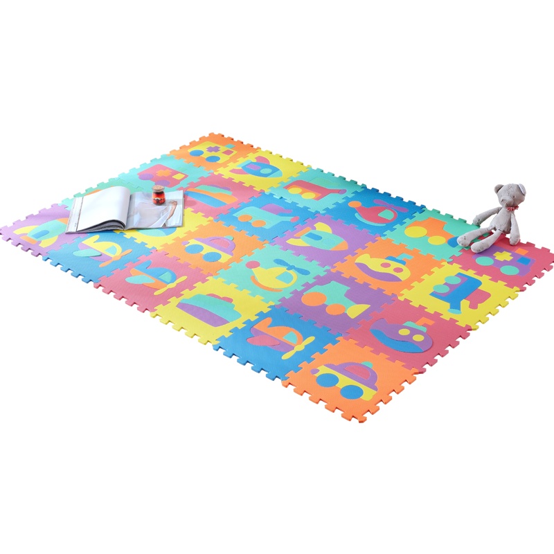 儿童卧室拼图地板宝宝爬行垫地垫加厚拼接泡沫地毯榻榻米地毯坐垫
