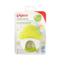 贝亲入水牙胶婴儿磨牙宝宝注水练牙咬咬胶4个月以上口腔训练器（马来西亚进口绿色）